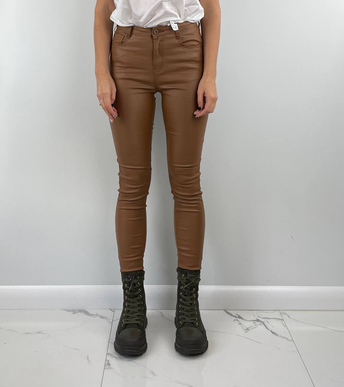 Camel Eco ādas bikses DAYSIE