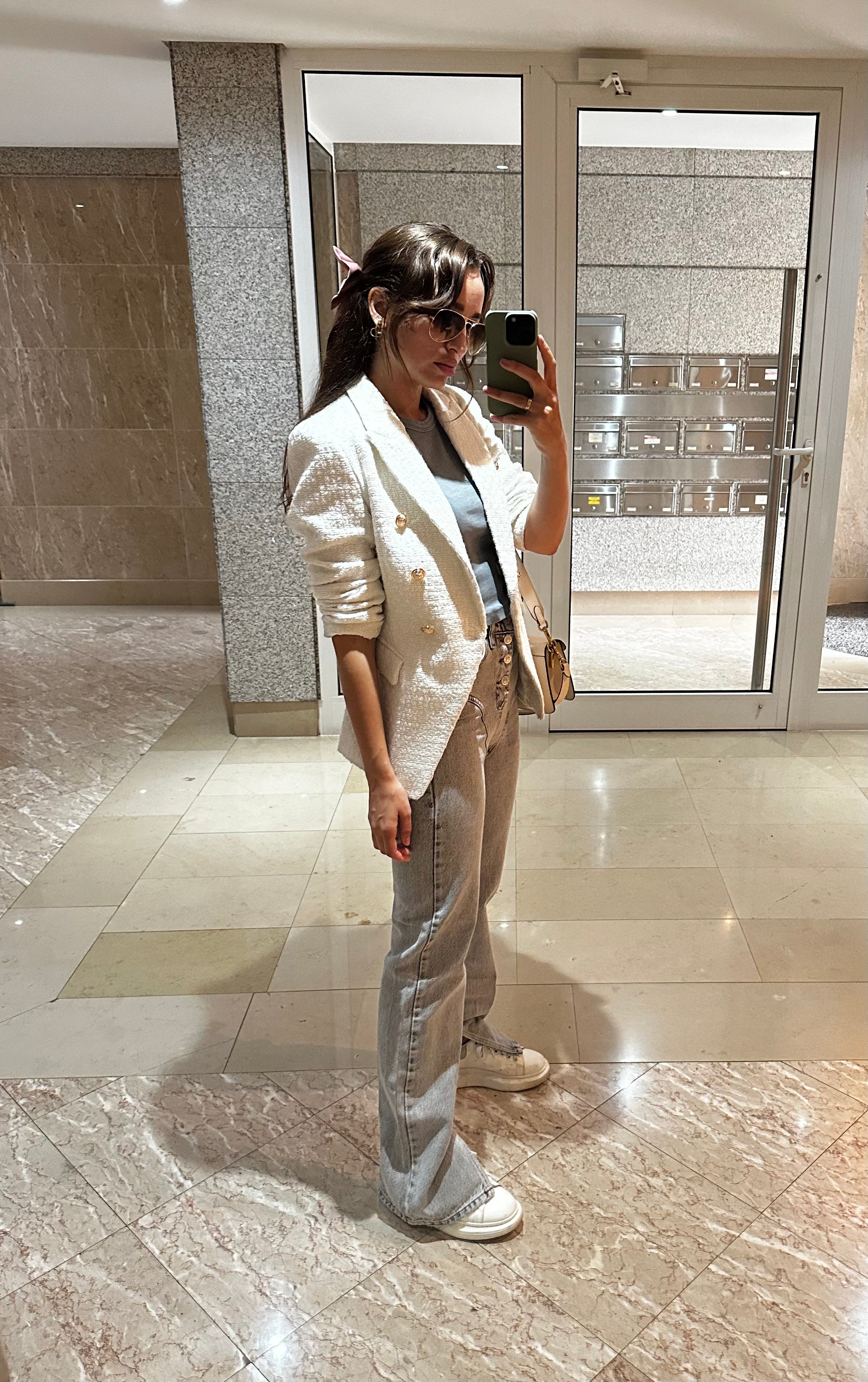 Pelēki stilīgi džinsi 01913-1