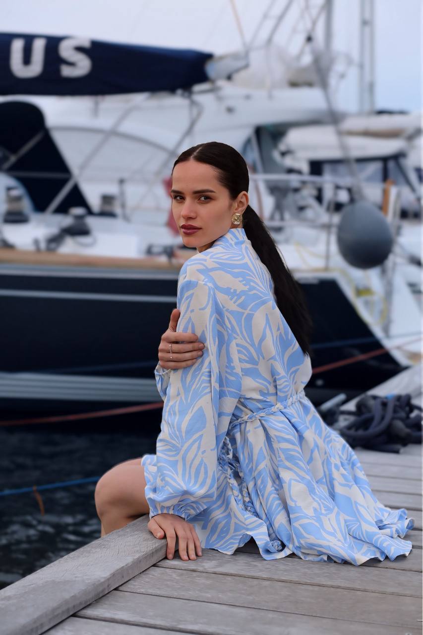 Light blue dress