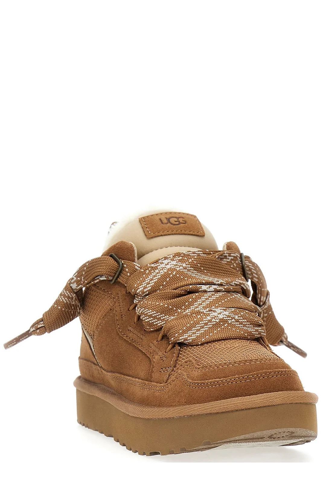 Высокие замшевые кеды UGG Lowmel