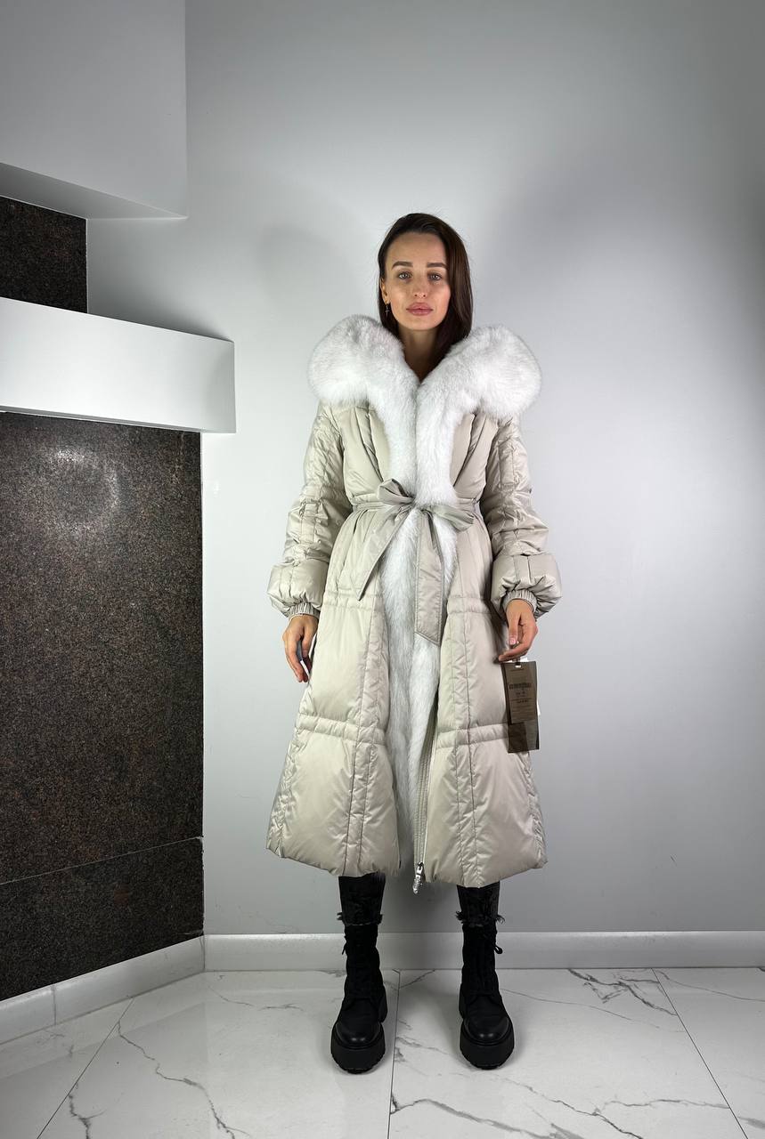 Sieviešu dūnu jaka bēša / Top-то Exclusive Baltic 110 cm