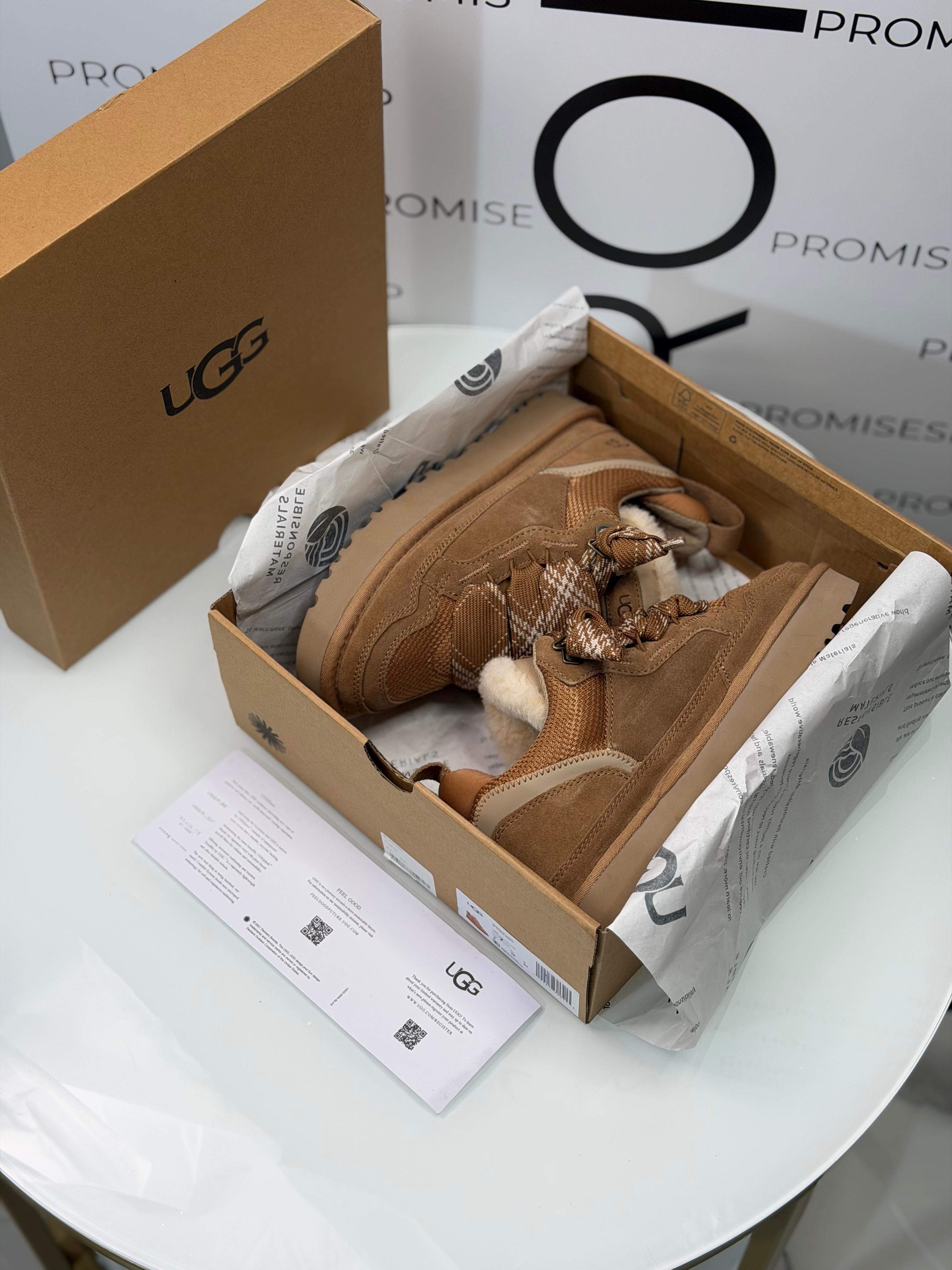 UGG Lowmel suede high-top sneakers