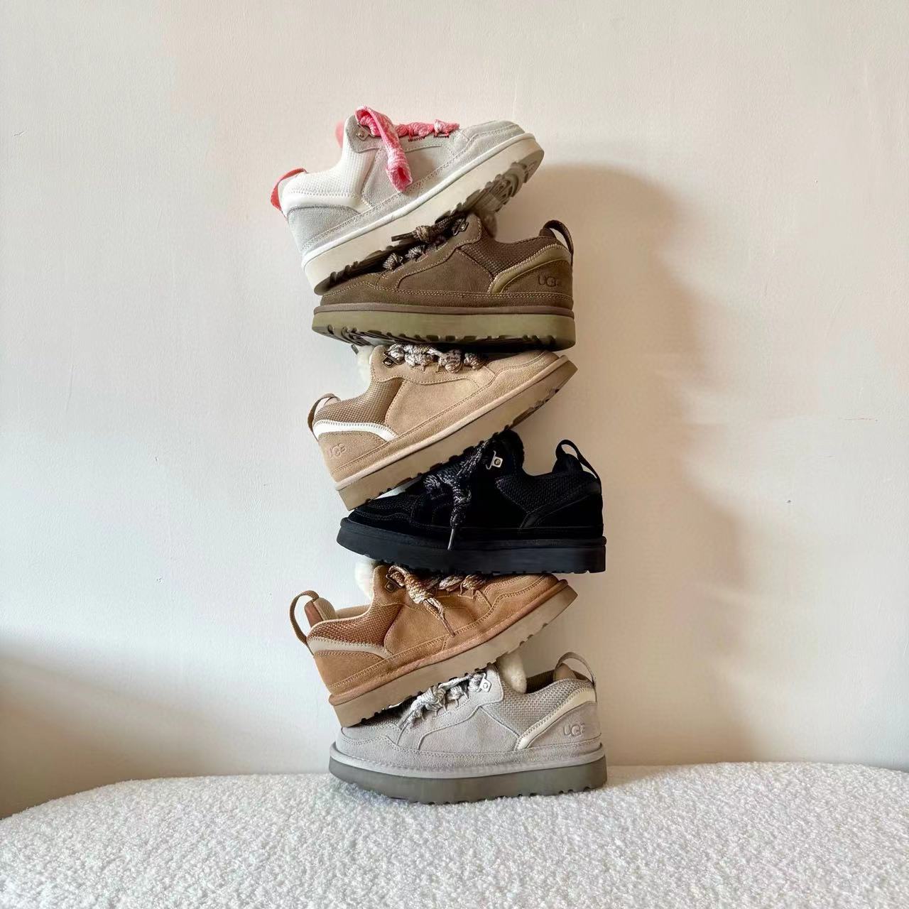 UGG Lowmel suede high-top sneakers