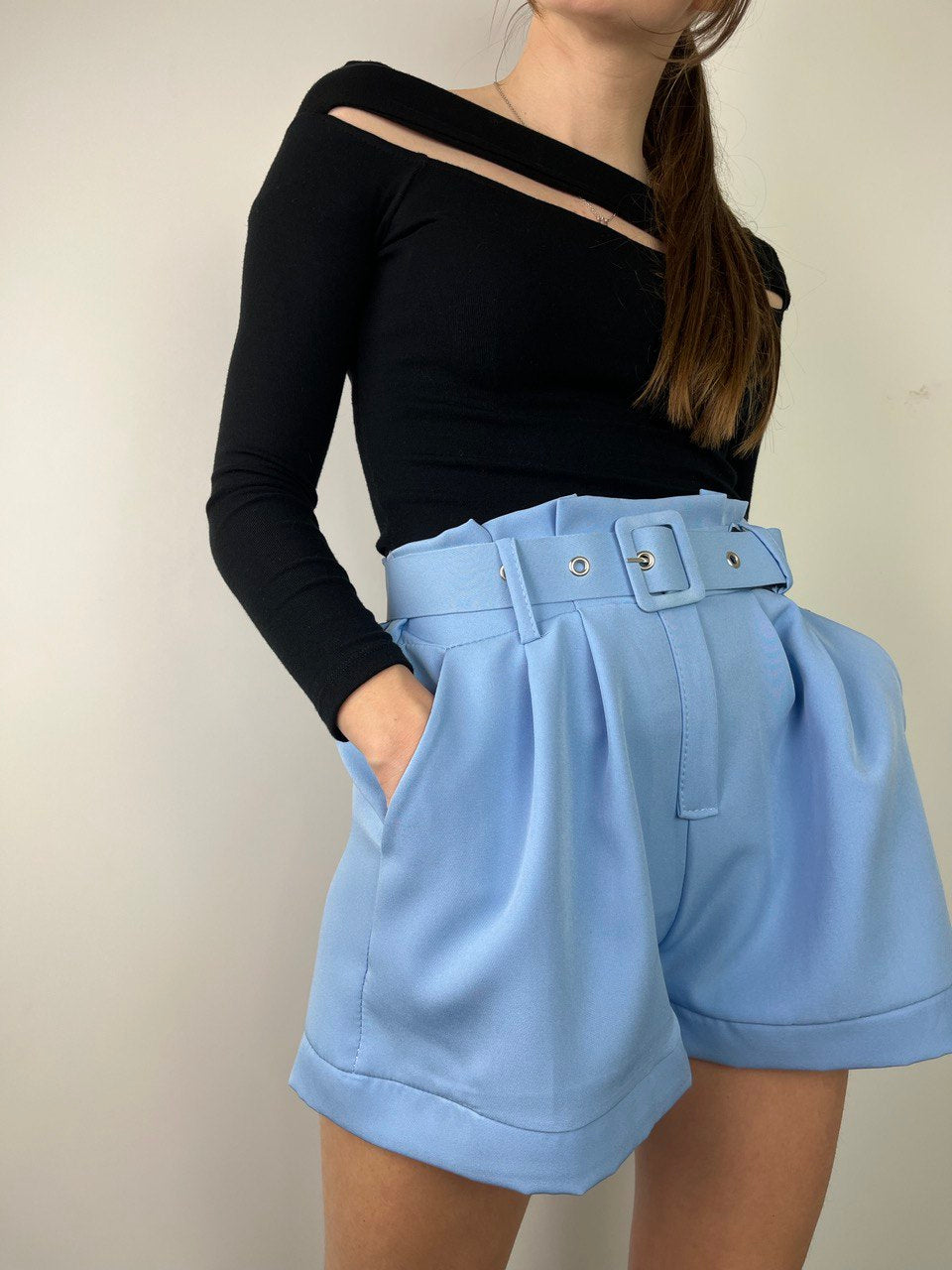 Blue J-CLAIR Shorts