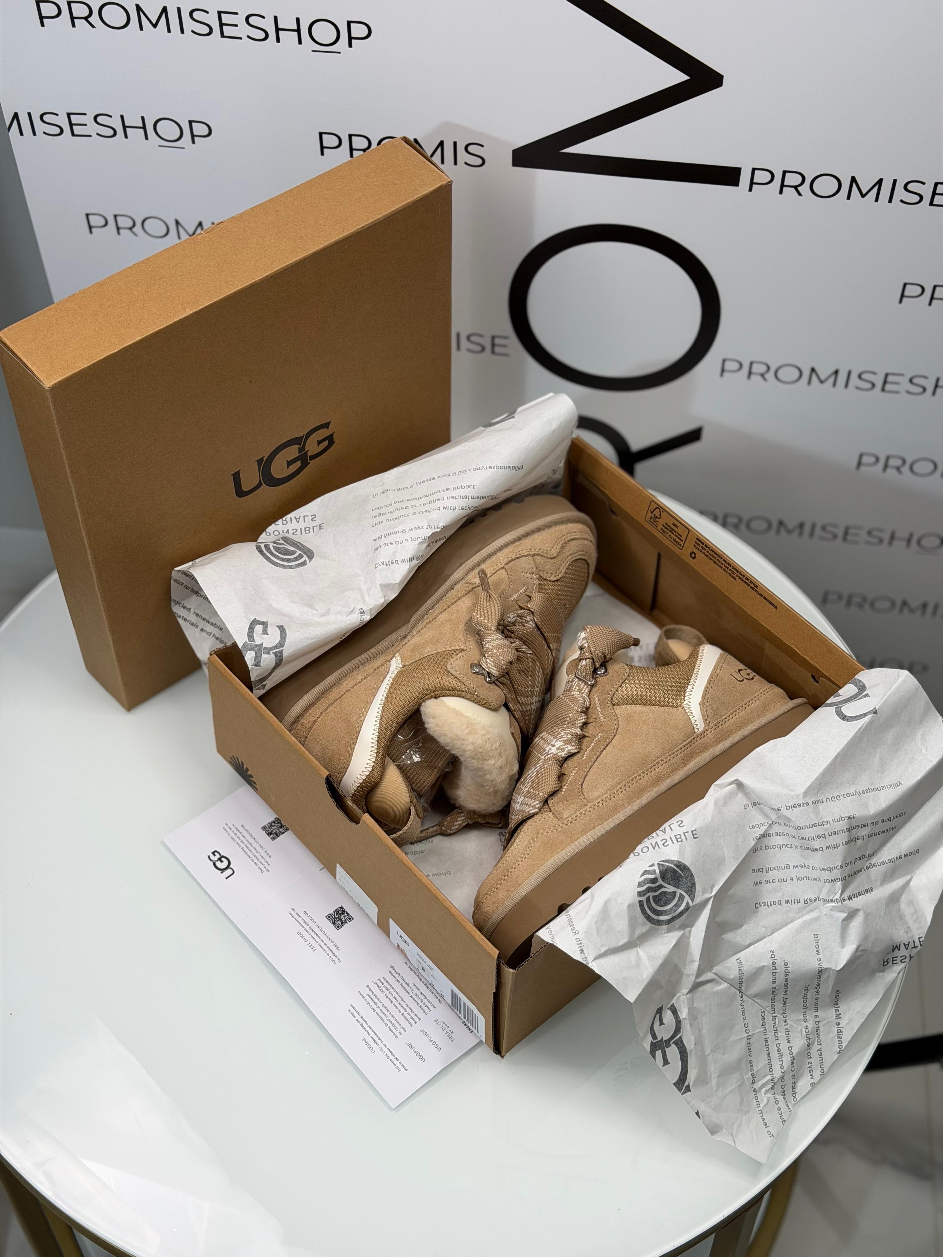 UGG Lowmel zamšādas augstpapēžu kedas