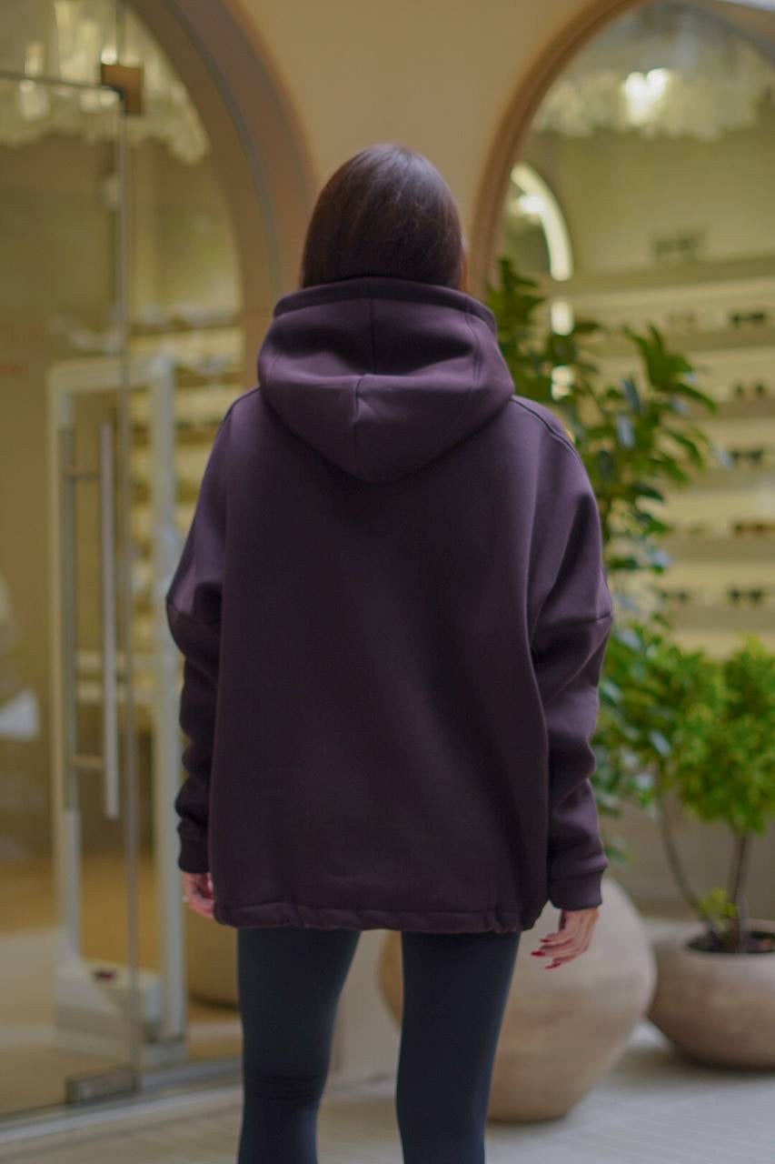 Oversize Hoodie with Fleece