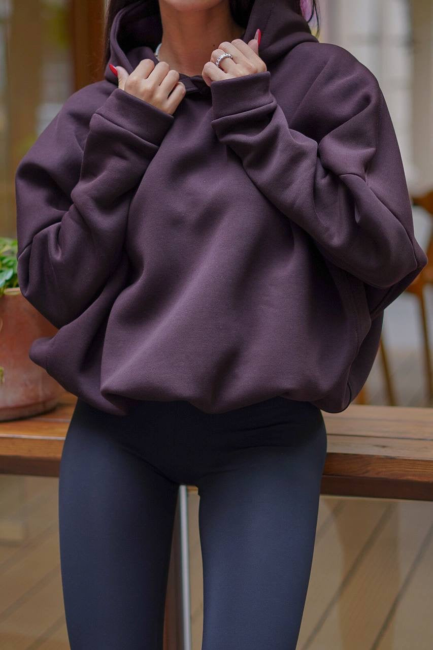 Oversize Hoodie with Fleece