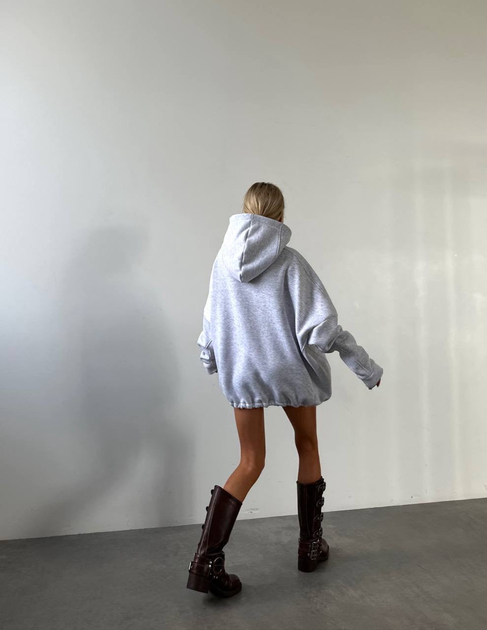 Oversize Hoodie with Fleece