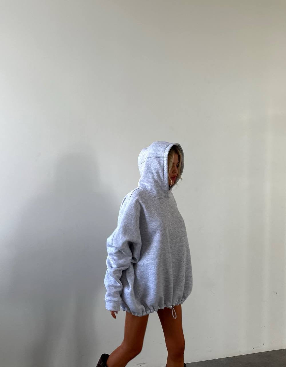 Oversize Hoodie with Fleece