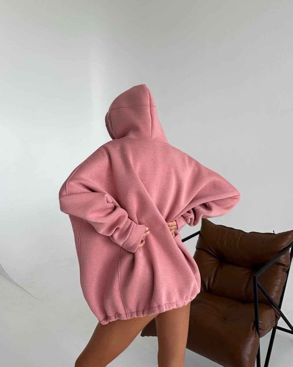 Oversize Hoodie with Fleece