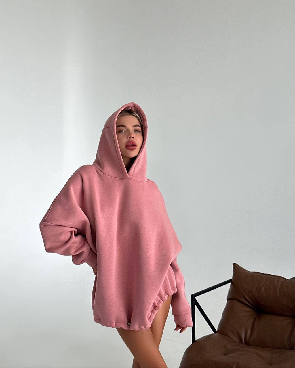Oversize Hoodie with Fleece