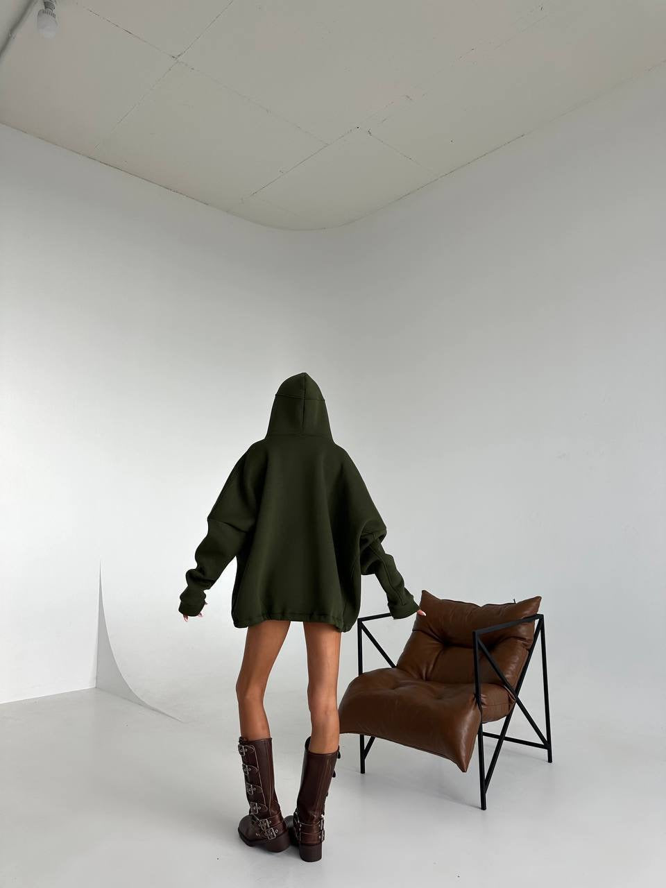 Oversize Hoodie with Fleece