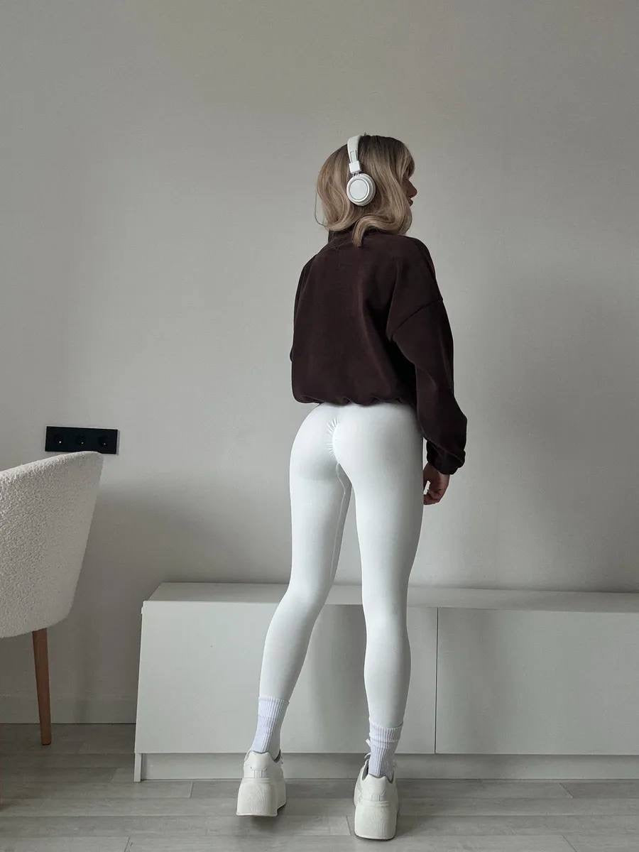 Fleece Hoodie with Adjustable Waist