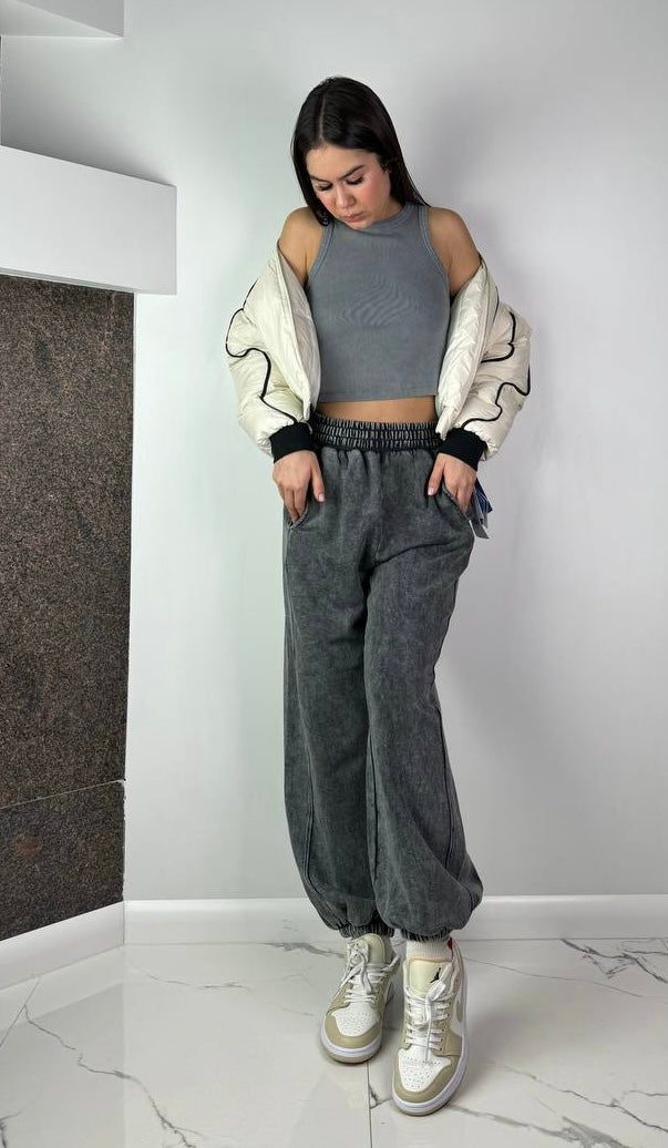 Grey sport pants