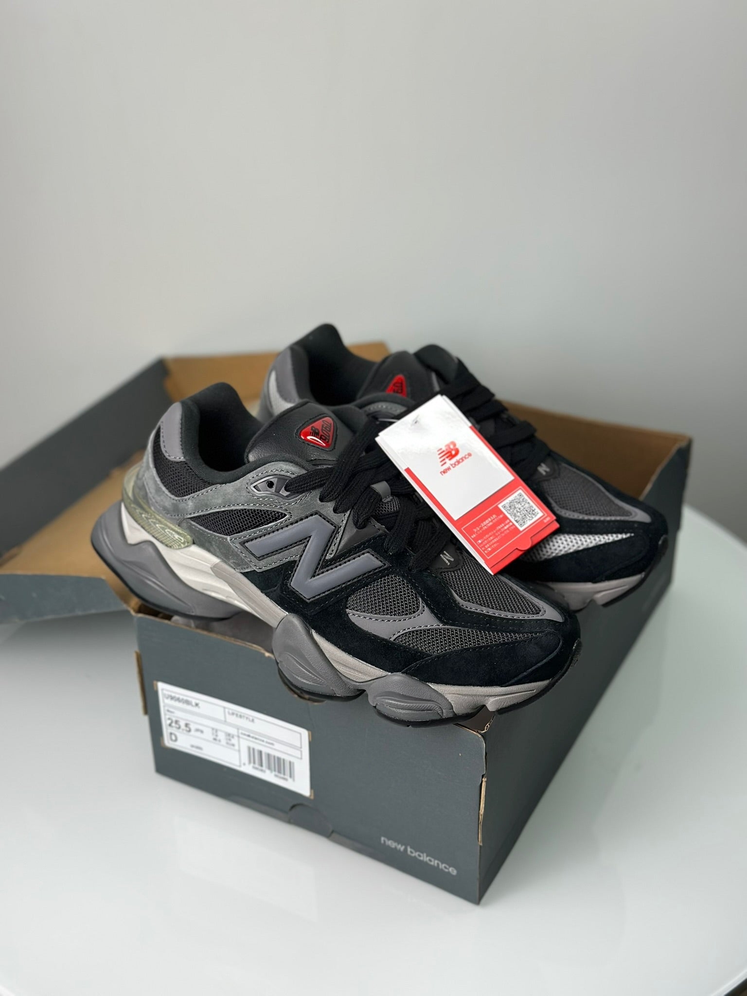 New Balance 9060 Mushroom Brown sneakers