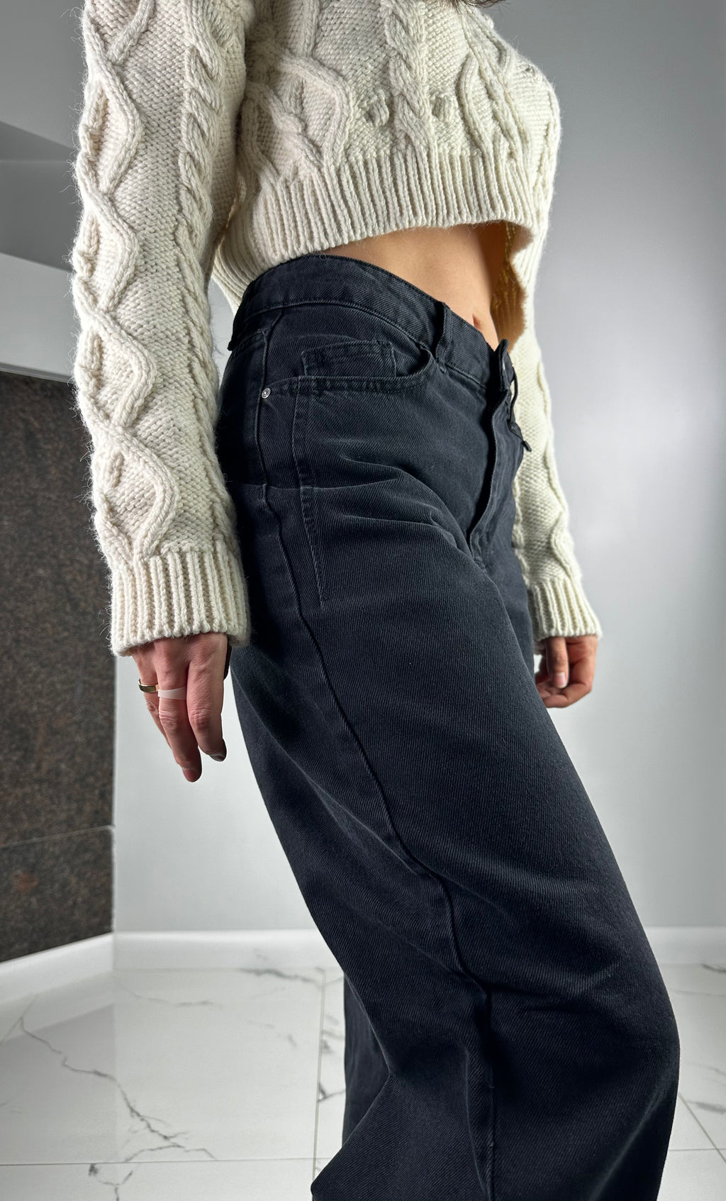White Pullover Sweater