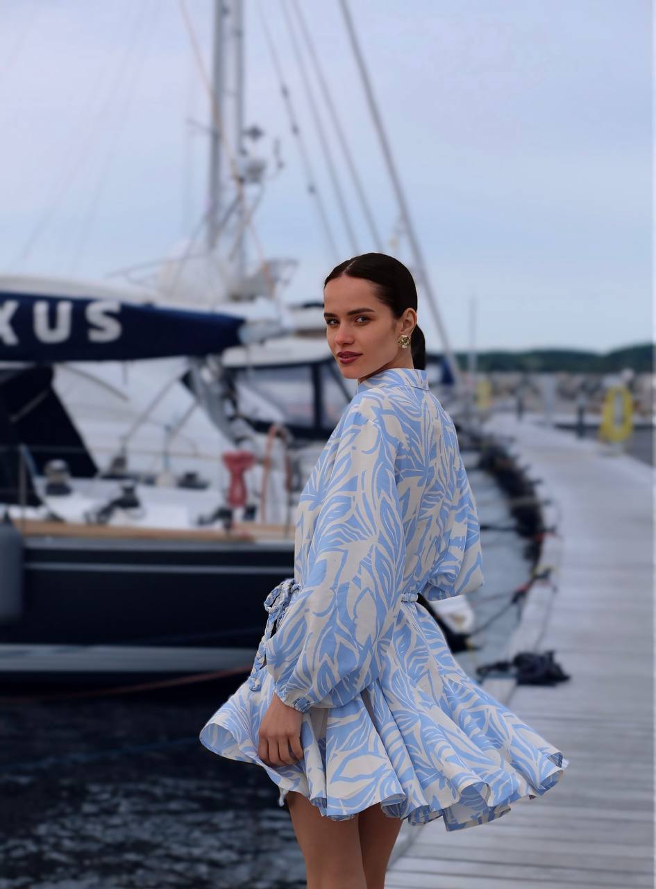 Light blue dress
