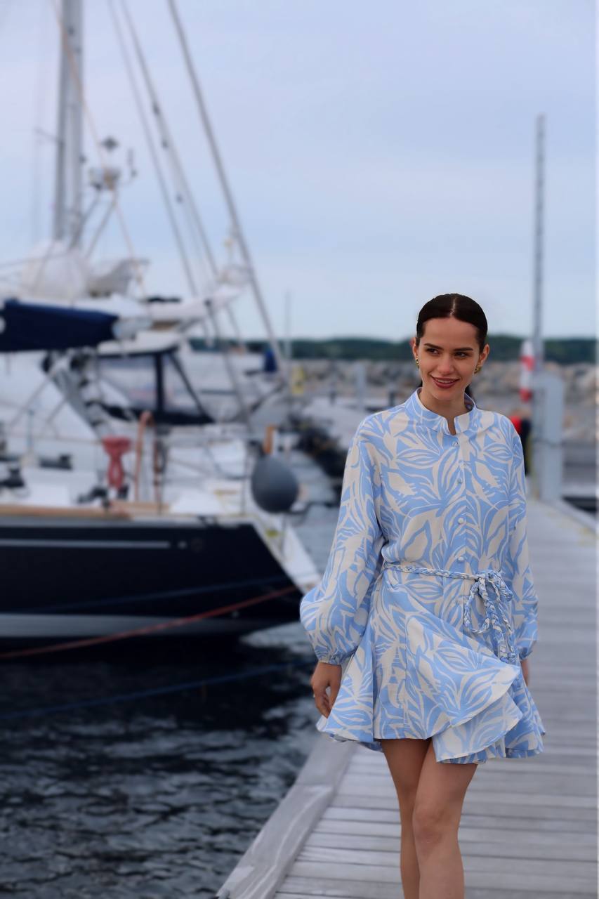 Light blue dress