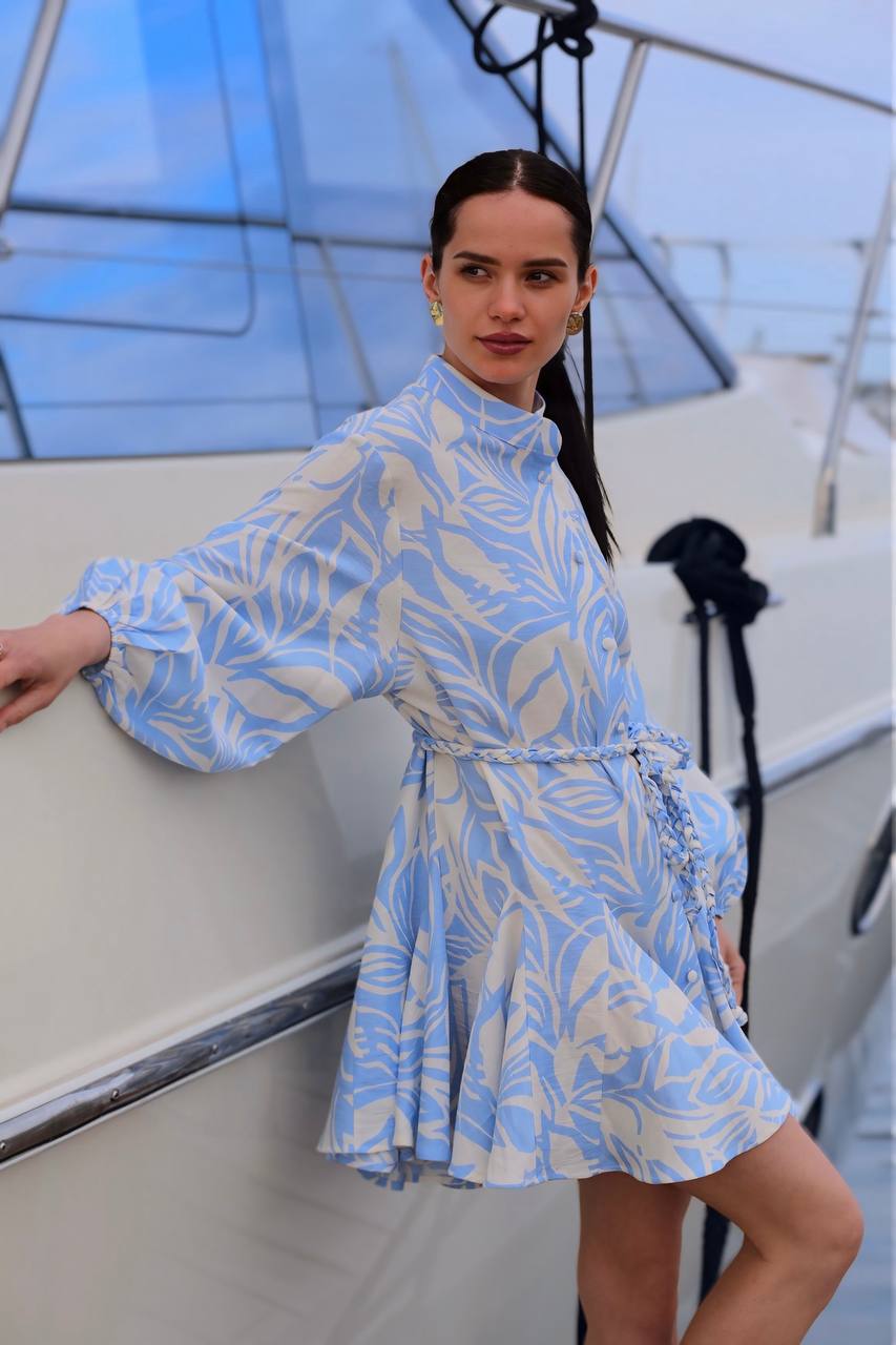 Light blue dress
