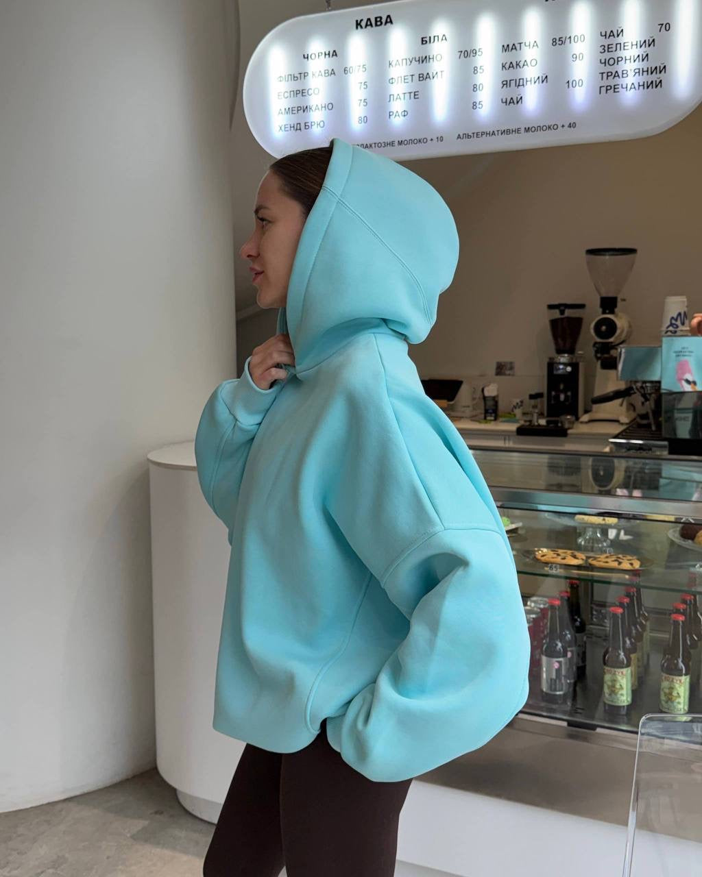 Oversized Hoodie with Print