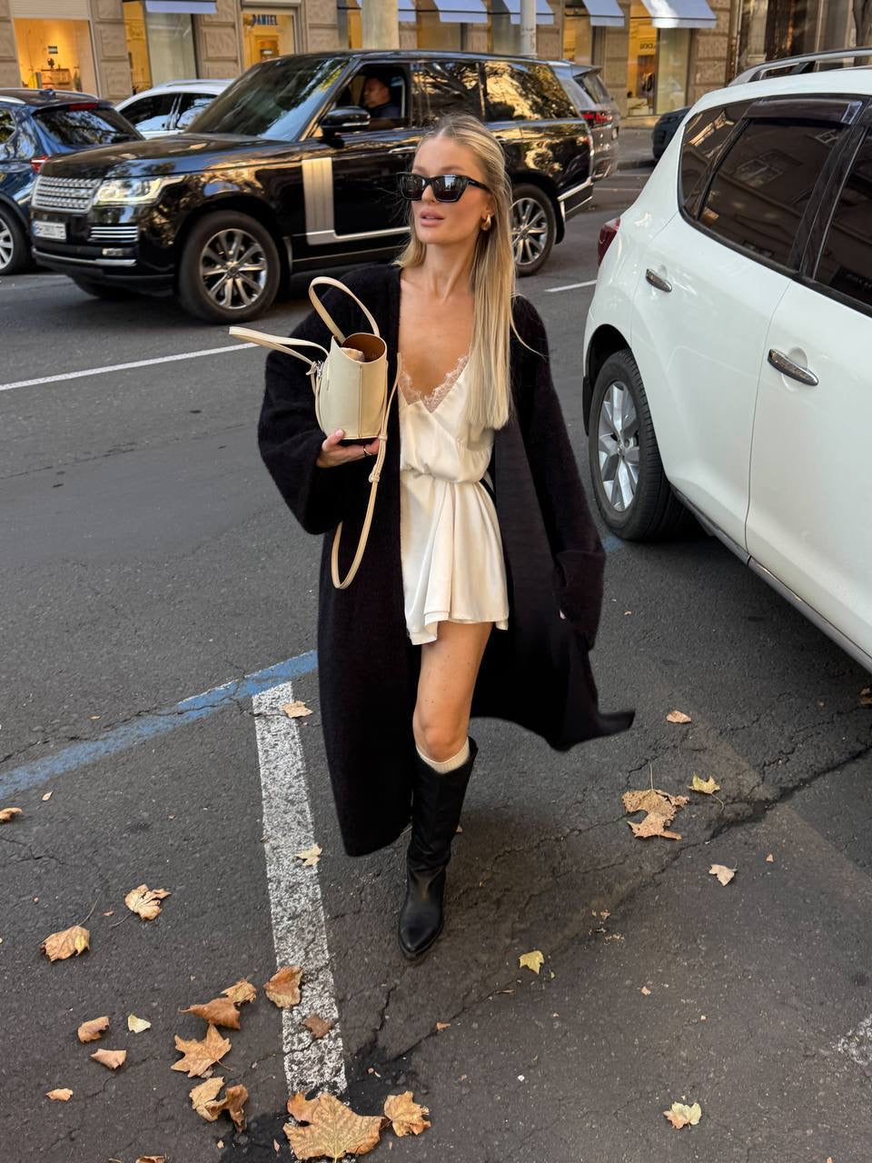 Women’s Long Alpaca Cardigan