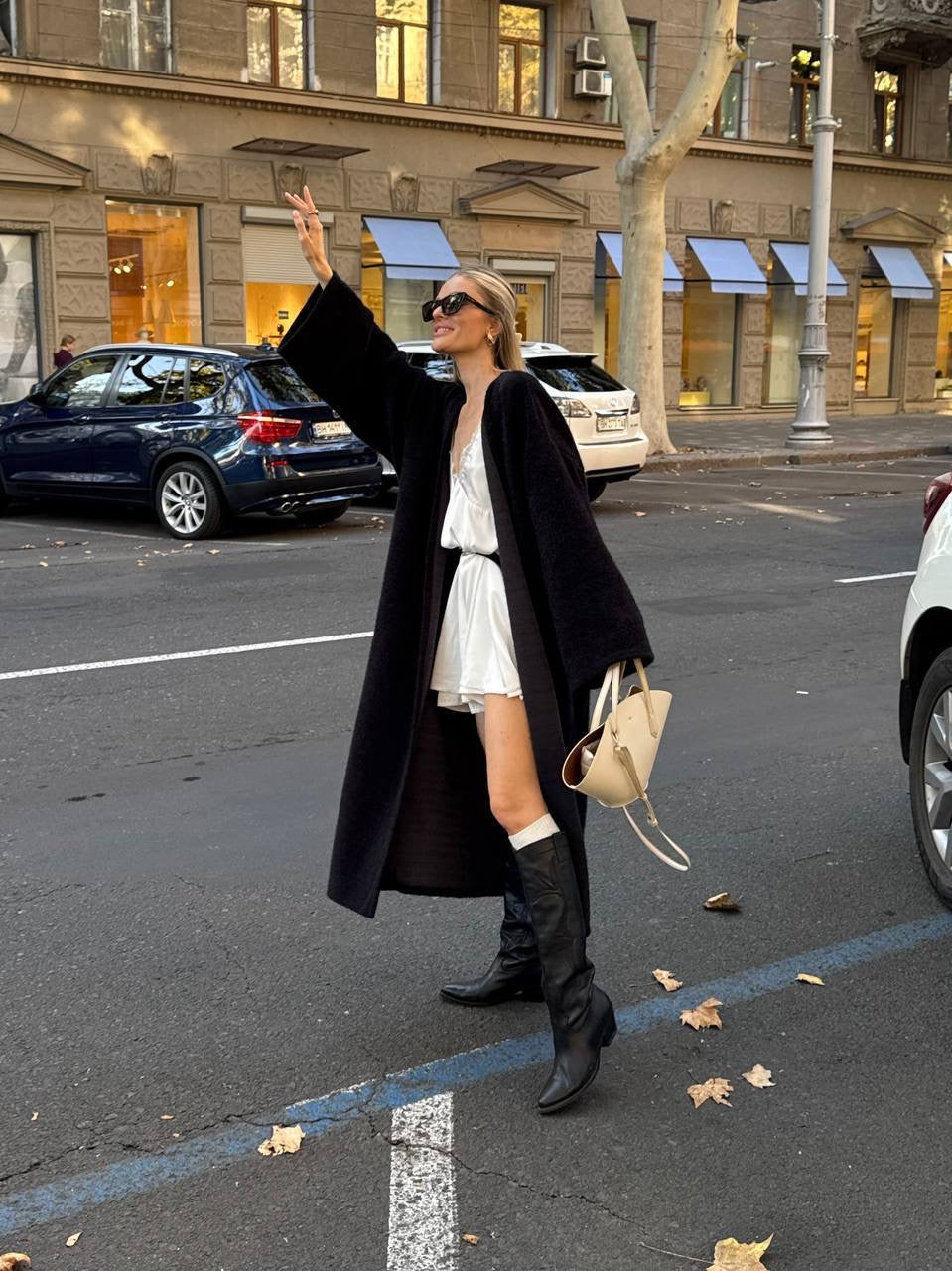 Women’s Long Alpaca Cardigan