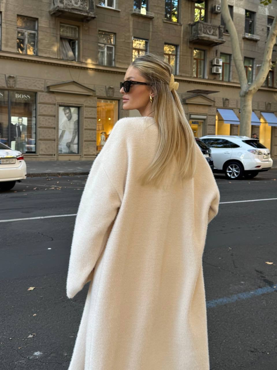 Women’s Long Alpaca Cardigan