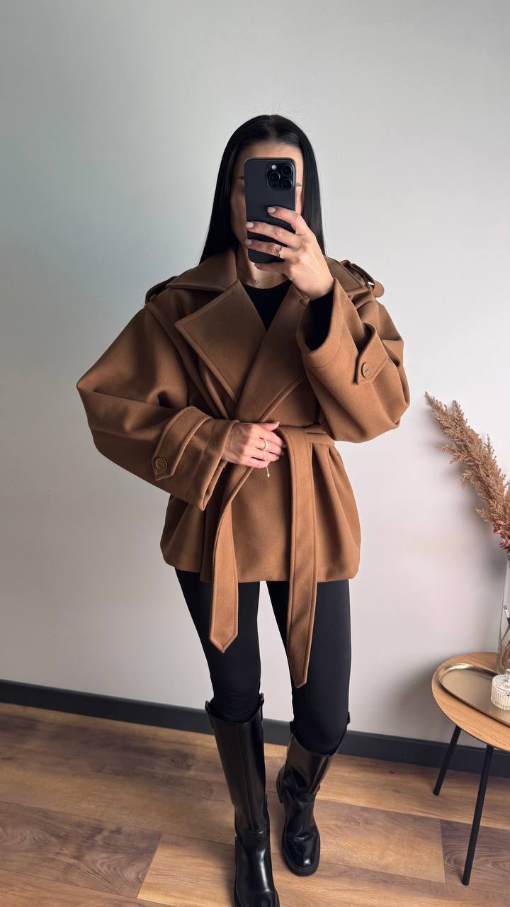 Women’s Oversized Belted Trench Coat