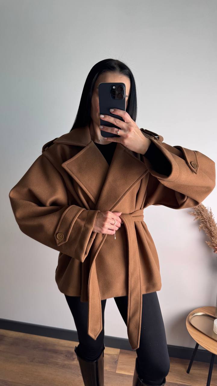 Women’s Oversized Belted Trench Coat