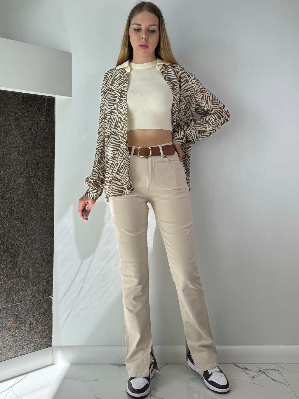 Vaqueros beige