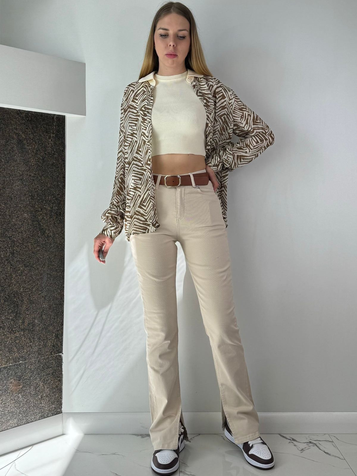 Vaqueros beige