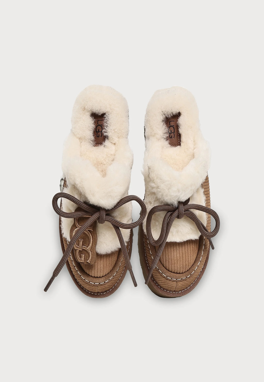 UGG DISQUETTE HERITAGE - Chinelos - chestnut