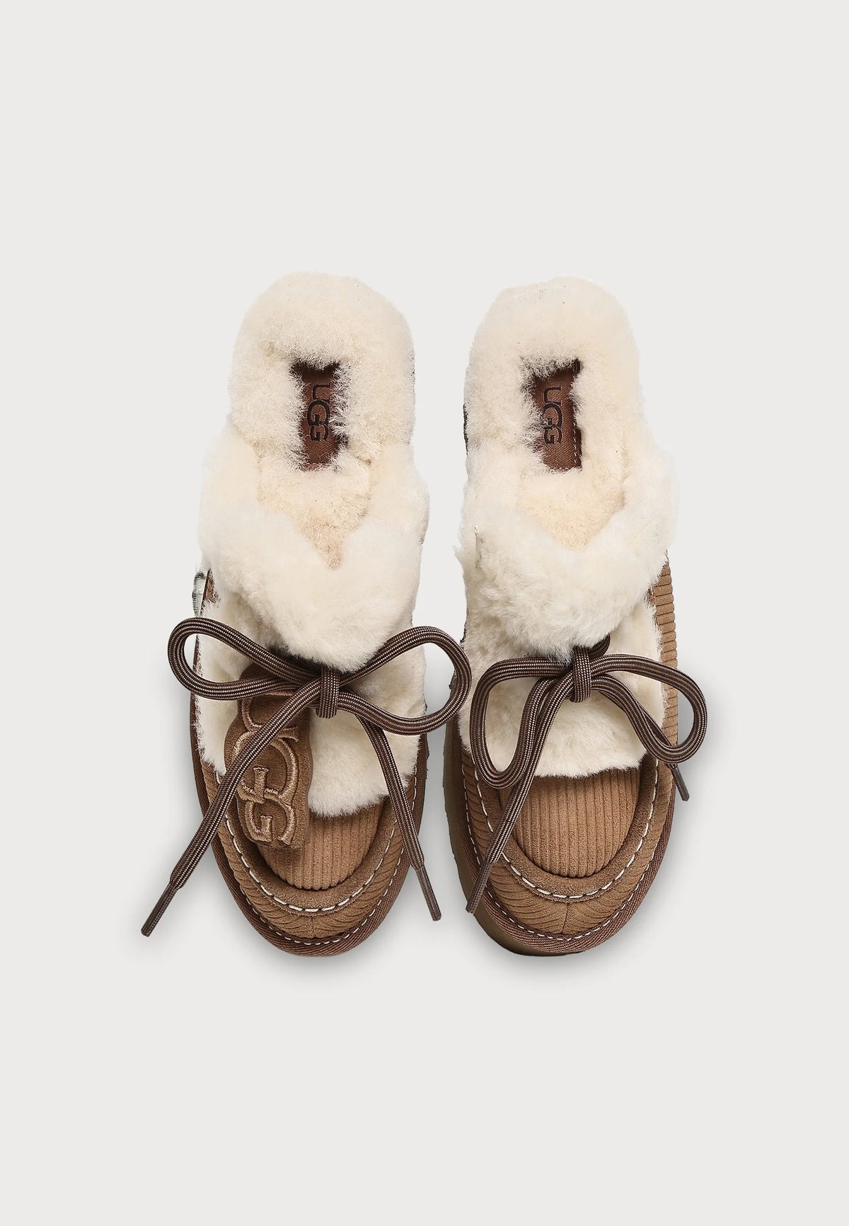 UGG DISQUETTE HERITAGE - Chinelos - chestnut