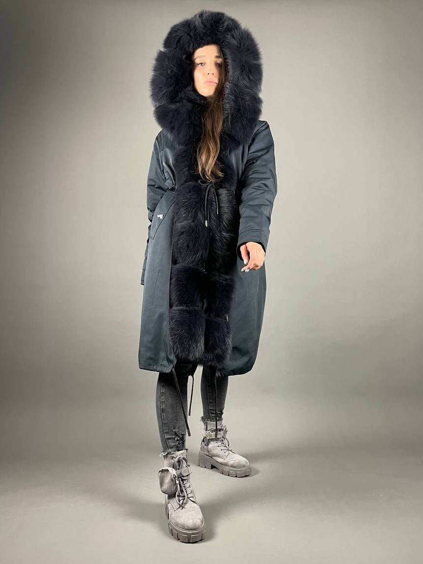 Parka Baltic Classic granatowa, 110 cm