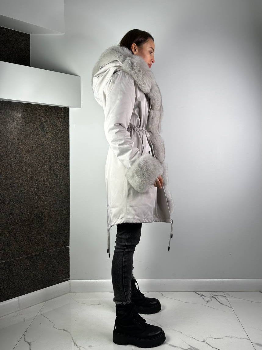 Parka Baltic Classic cinzento-clara, 95 cm