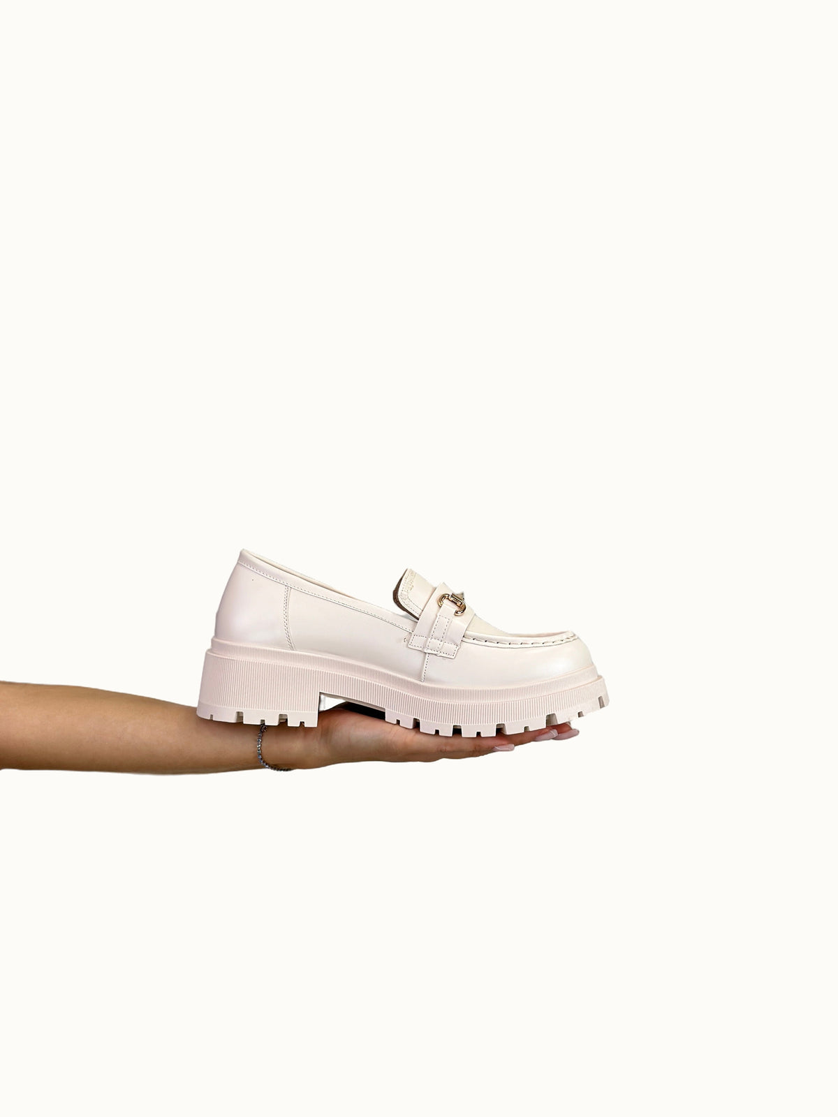 Mocassins clairs