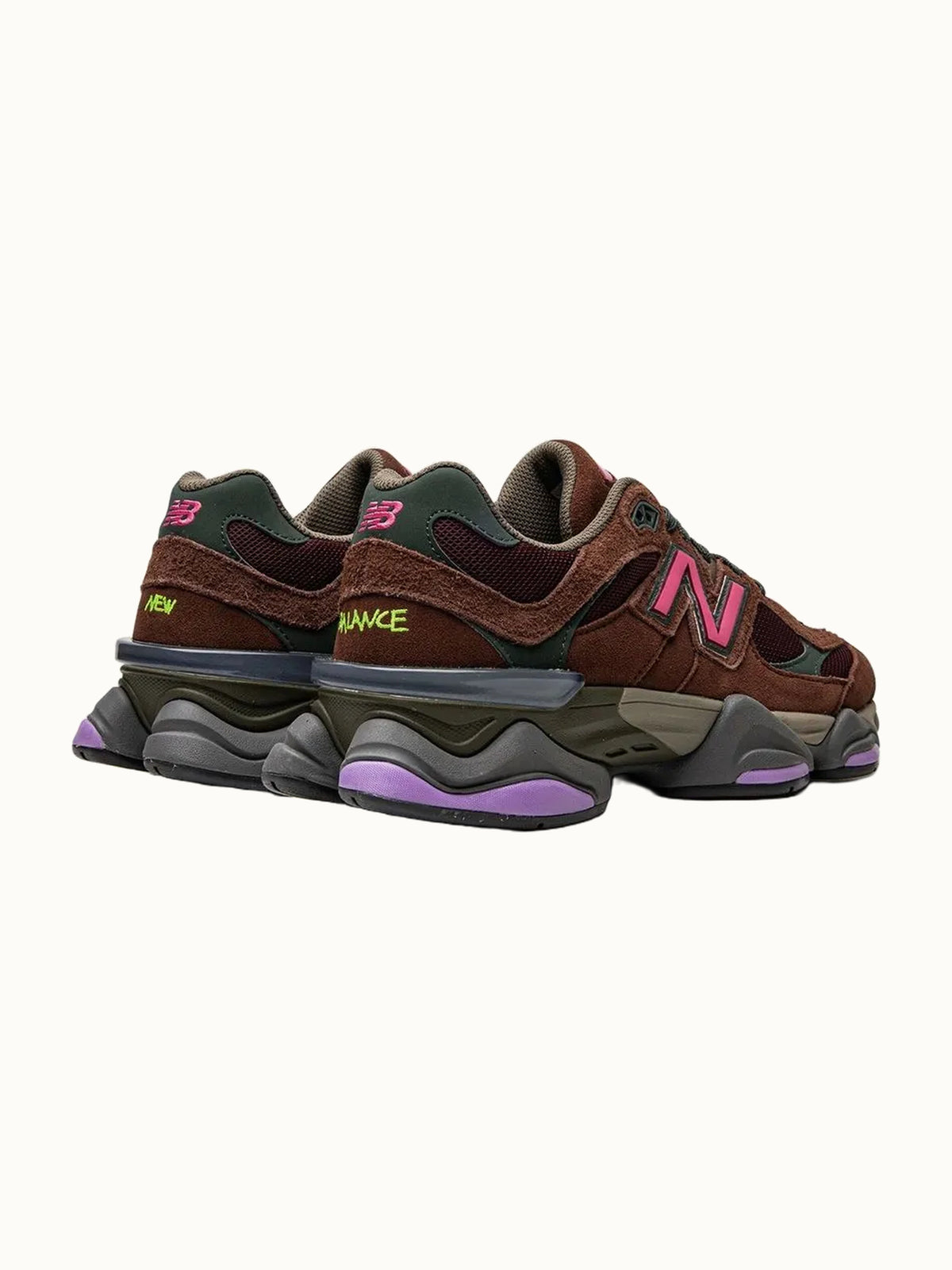 New Balance 9060 Rich Oak/Burgundy