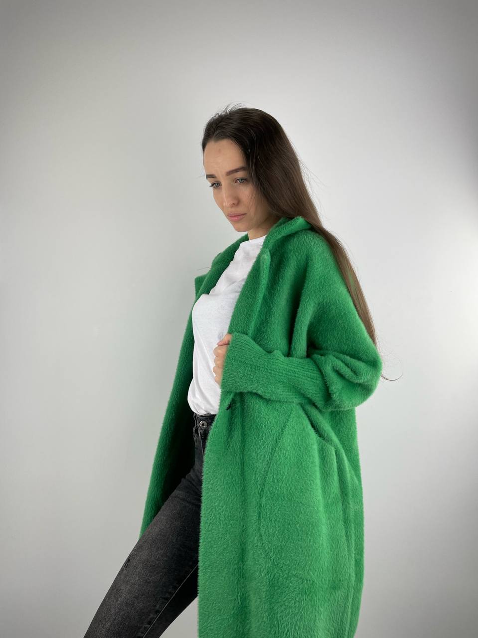 Green alpaca