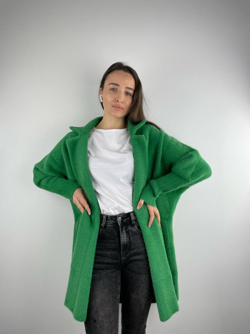 Green alpaca