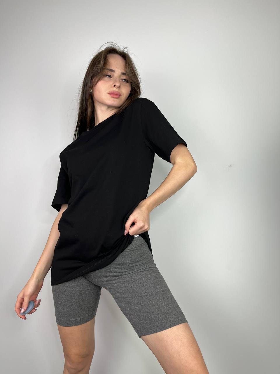 Black COTTON T-SHIRT