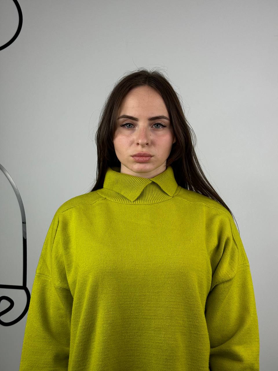 Acid yellow sweater