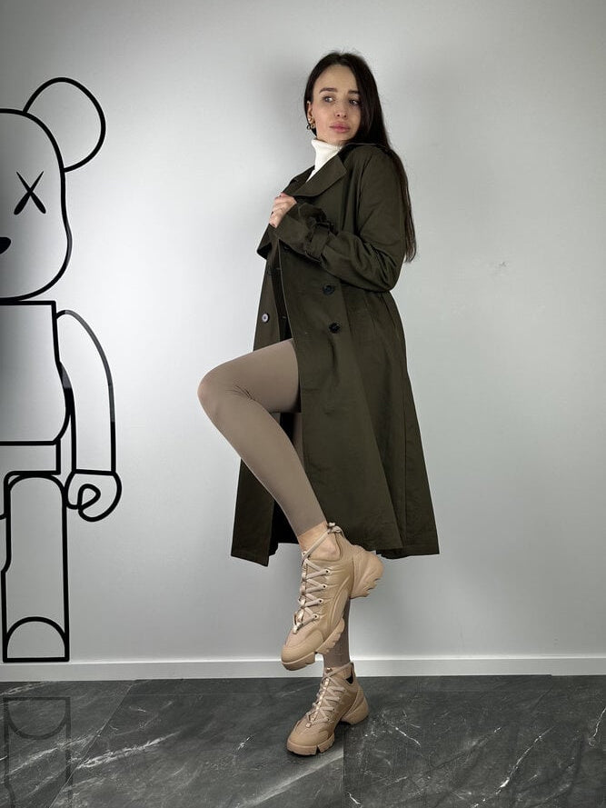 Trench classico marrone