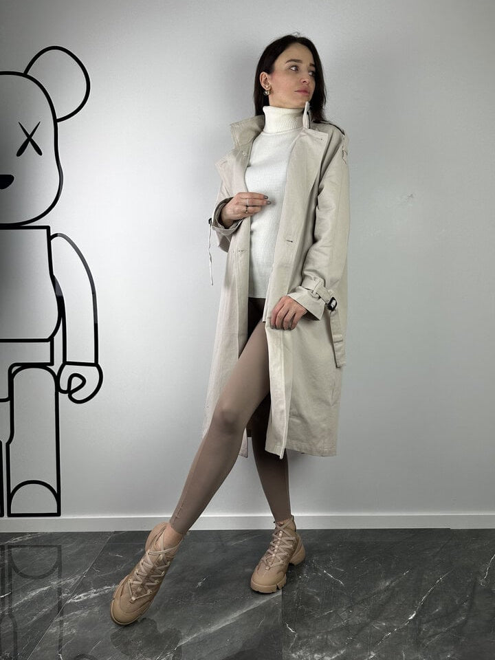 Trench classico grigio