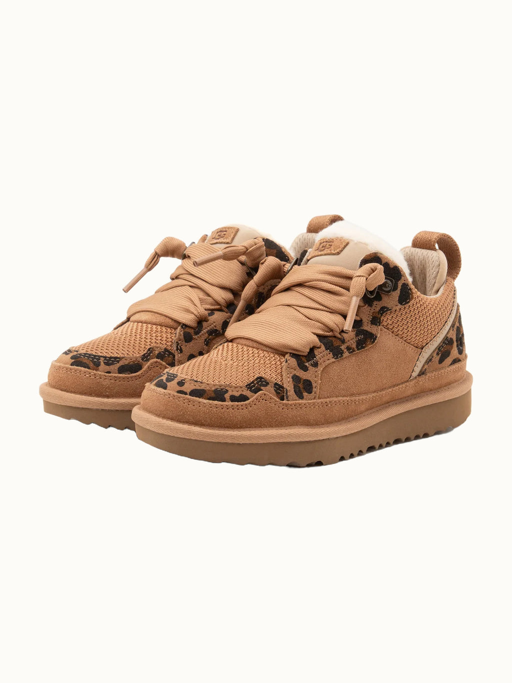 UGG Lowmel Spotted Unisex Sneakers Tan